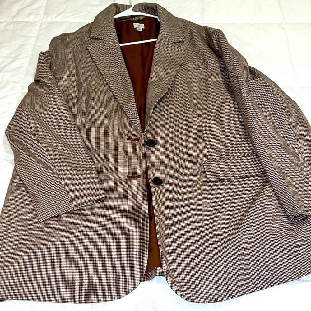 Brown blazer